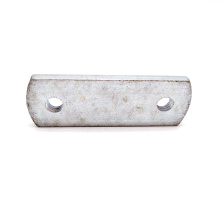 grade 2/5/8 steel blue white zinc coating rectangular nut with two hole